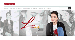 Desktop Screenshot of lucy-hale.net