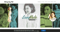 Desktop Screenshot of lucy-hale.com